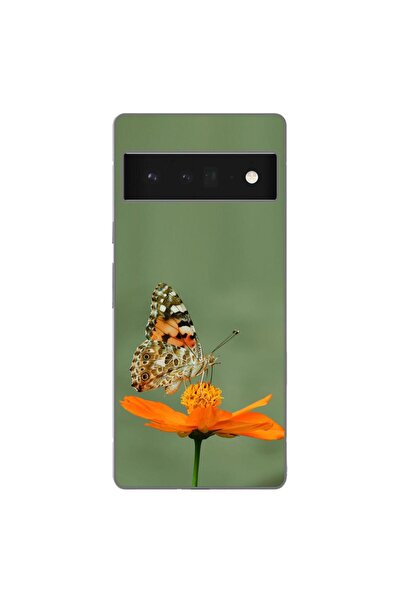 OEM Husa compatibila cu Google Pixel 6 Pro Silicon Gel Tpu Model Fluture