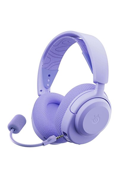 SteelSeries Arctis Nova 3PC Wireless ve Bluetooth Gaming Kulaklık - Lila