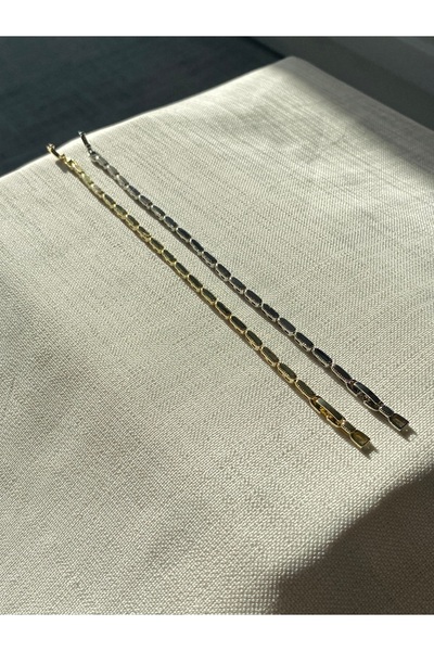 LUXURY Çelik Çift Bilekliği Adet Fiyat Gümüş Renk