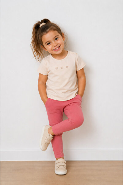 CİCHLİD Kız Bebek Taytlı Takım