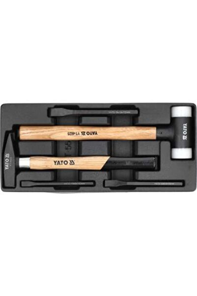 yato Set Ciocane + Dalți 5 Buc, Pentru Yt-5530