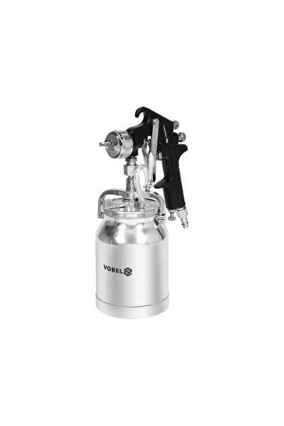 Vorel Pistol De Vopsit Cu Rezervor Metalic 1L
