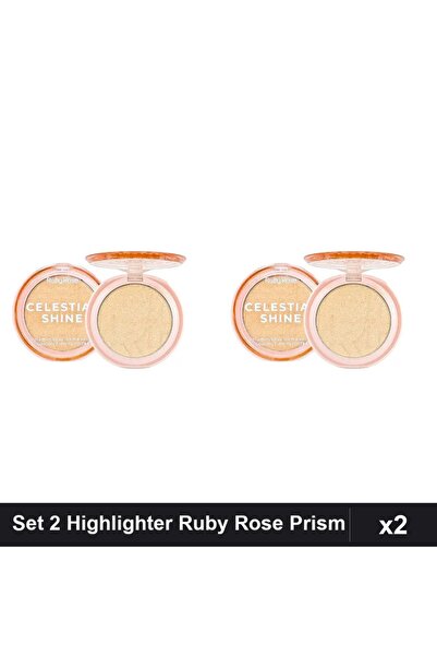 Ruby Rose Set of 2 Highlighters Celestial Shine 02 Prism Light