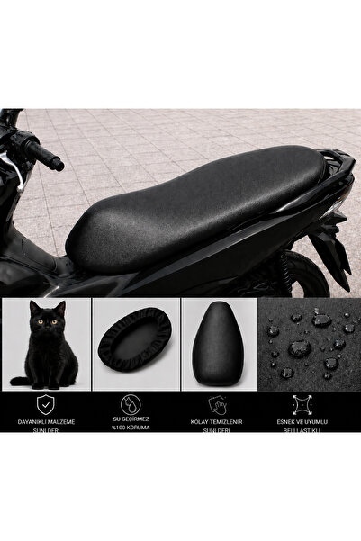 lawrenceshop RKS Stream 50 Husă pentru șa motocicletei Protecție impermeabilă...