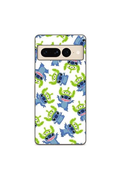 OEM Husa compatibila cu Google Pixel 7 Pro Silicon Gel Tpu Model Stitch Patte...