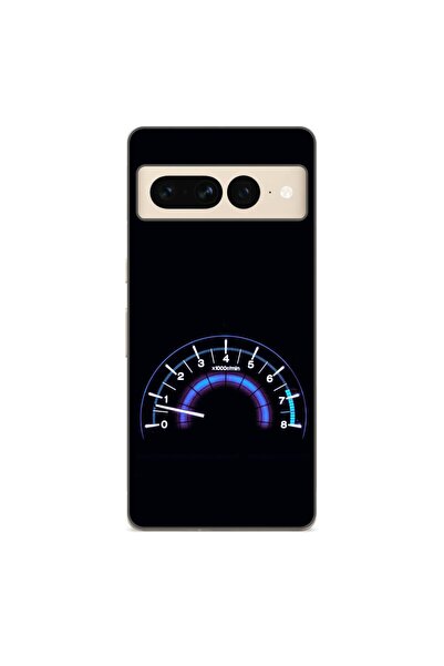 OEM Θήκη συμβατή με Google Pixel 7 Pro από σιλικόνη gel TPU με σχέδιο ταχύμετρου