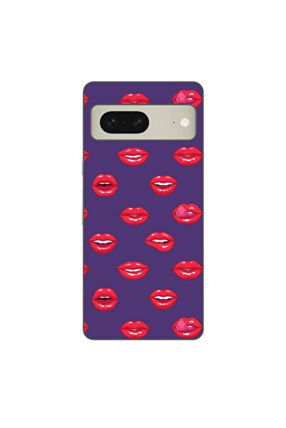 OEM Husa compatibila cu Google Pixel 7 Silicon Gel Tpu Model Buze Pattern