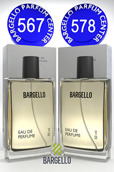 Bargello 567 Erkek Parfüm Fresh 50 ML EDP + 578 Erkek Parfüm Woody 50 ML EDP