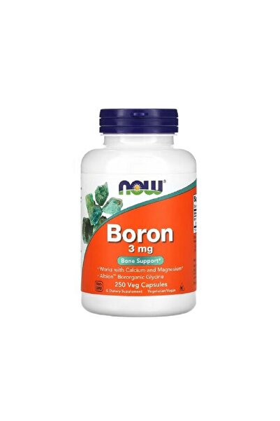 Now Foods Boron 3mg 250 capsule -