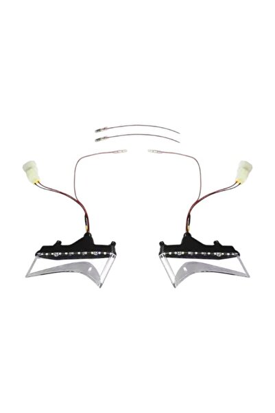 EVO MOTORS Semnalizari Fata LED cu DRL Kawasaki Z650 Z900 2020-2024 A2116