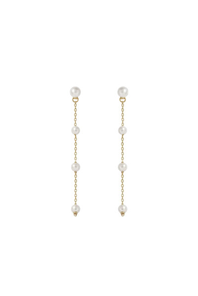 Lisa&Co. Cercei Argint Pearl Drip Drop