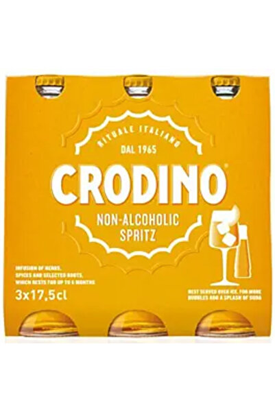 Crodino Aperitiv, 0% alcool, 3 x 0.175l