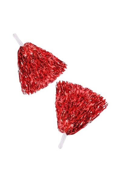 DELPI Set 2 pompoane, pentru evenimente sportive, dans, petreceri, carnaval, ...
