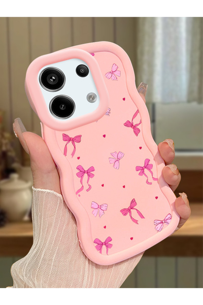 SLIMFELT Redmi Note 13 Pro 5G Uyumlu Yüksek Kalite Fiyonk Kılıf, Sade ve Günl...