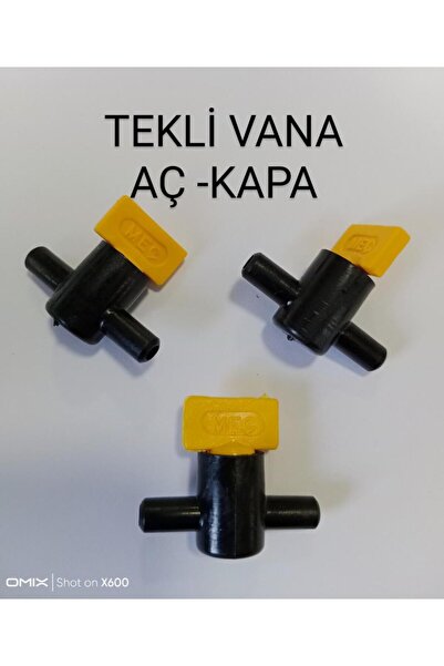 Meç Akvaryum Hava Hortumu Tekli Vana-3 Adet