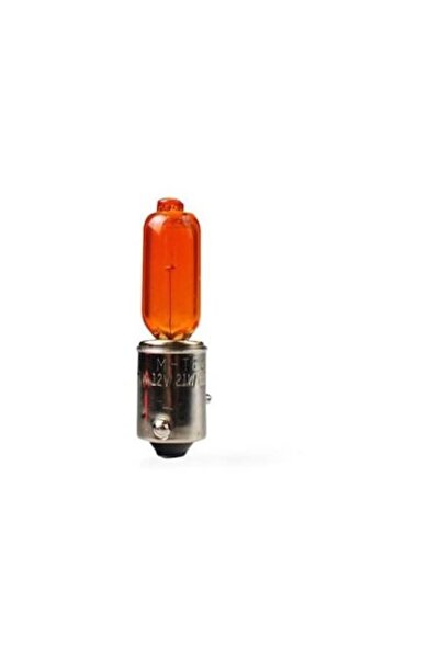 M-TECH Halogen Bulb BAW9S HY21W 12V 21W Orange Car