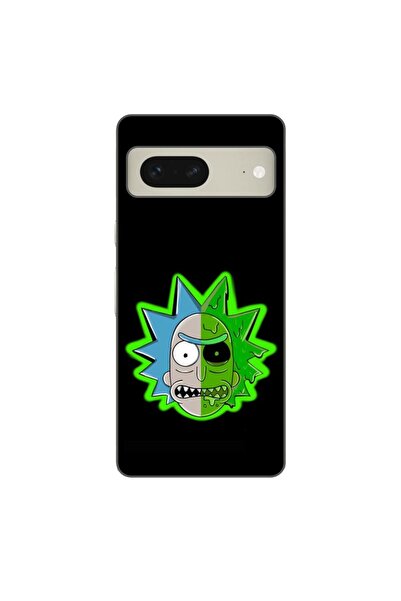 OEM Husa compatibila cu Google Pixel 8 Silicon Gel Tpu Model Rick And Morty A...