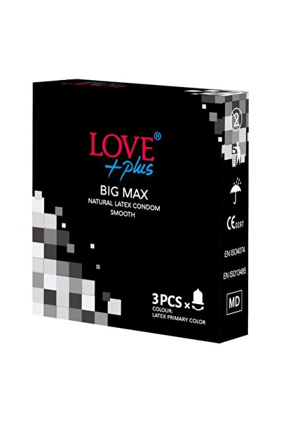 Vader Love plus Prezervative 3 buc Big Max