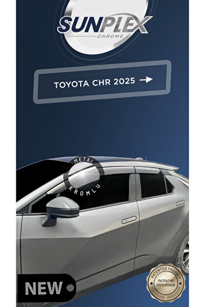 Genel Markalar SCHR-1 025 006 TOYOTA CHR 25- CHROME CAM RÜZGARLIĞI 4LÜ İTHAL ...