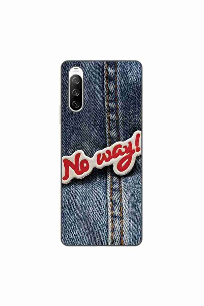 OEM Husa compatibila cu Sony Xperia 10 III Silicon Gel Tpu Model No Way Jeans