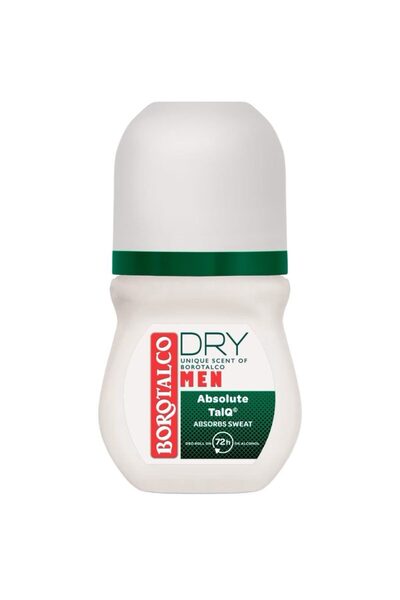 SOHO Deodorant, Borotalco, Roll On 50 ml Men Dry Original,