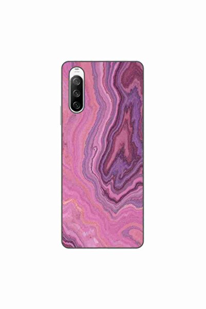 OEM Husa compatibila cu Sony Xperia 10 III Silicon Gel Tpu Model Pink Quartz ...