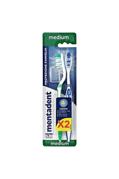 Vader Periuta de Dinti, Mentadent, 2 buc Medium,