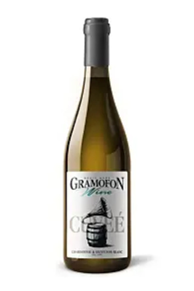 Gramofon Vin alb Cuvée Chardonnay și Sauvignon Blanc 0.75 L