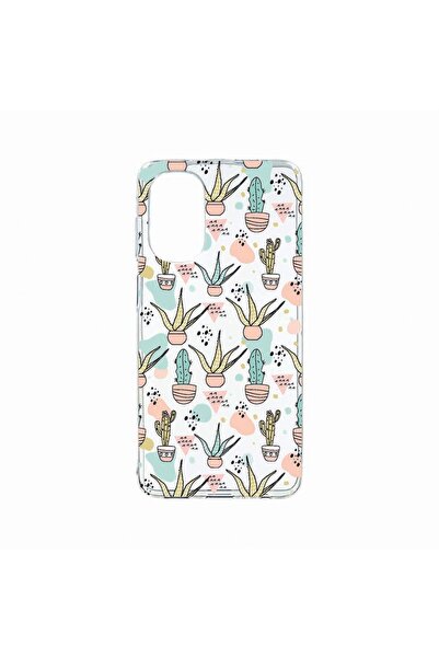 bestcase Husa Silicon, Compatibila cu Motorola Moto G62 5G, Cactus, Rezistent...