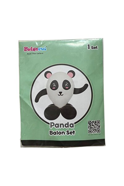 BalonEvi Panda Balloon Set