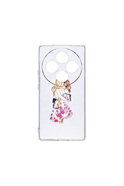 bestcase Husă transparentă din silicon de 2MM, compatibilă cu OPPO Reno12 F /...