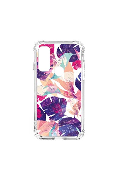 bestcase Husa Anti Shock Silicon Compatibila Cu Motorola Moto E20, Tropical F...