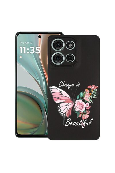 bestcase ¬Æ Husa TPU Ultra Slim Compatibil cu Motorola Moto G67 Power, cu Des...