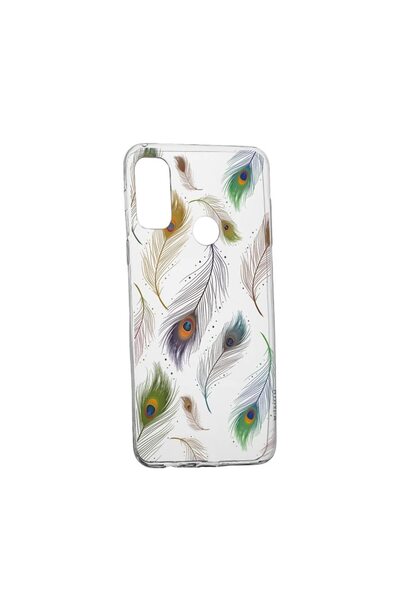 bestcase Husa Silicon Compatibila Cu Motorola Moto E40, Peacock, rezistenta l...