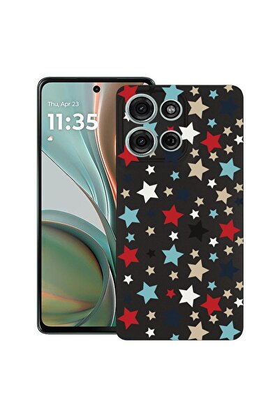bestcase ¬Æ Husa pentru Motorola Moto G15, Stars, Slim Silicon 0.8MM, Antisoc...