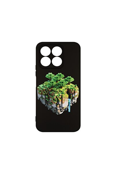 bestcase Husa pentru Honor X6b, BestCase¬Æ Slim Premium Silicon 1.2MM, Minecr...