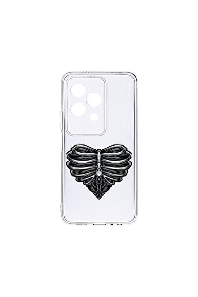 bestcase ¬Æ Husa Clear Silicon 2MM, Compatibila Cu Honor 200 Lite, Skeleton H...