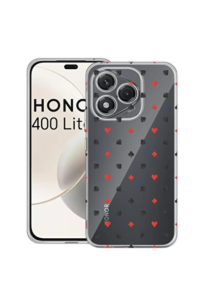 bestcase Husa pentru Honor 400 Lite 5G, BestCase¬Æ Clear Silicon 2MM, Poker P...