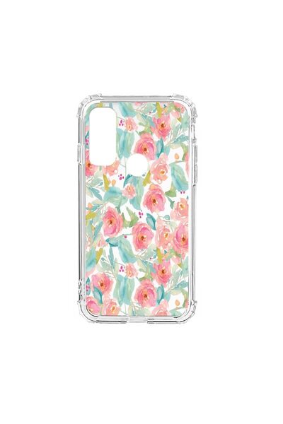 bestcase Антишоков силиконов калъф, съвместим с Motorola Moto E30, Колекция  ...