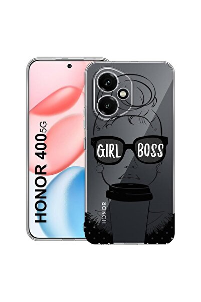 bestcase ¬Æ Husa Clear Silicon pentru Honor 400, Girl Boss, 2036423 T 1808