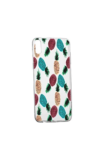 bestcase Husa Ananas, pentru Motorola Moto E6, rezistenta la uzura, anti-alun...