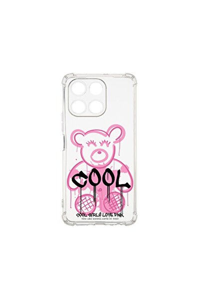 bestcase ¬Æ Husa pentru Honor 200 Smart, Anti Shock 1.5MM, Teddy Bear Cool Pi...