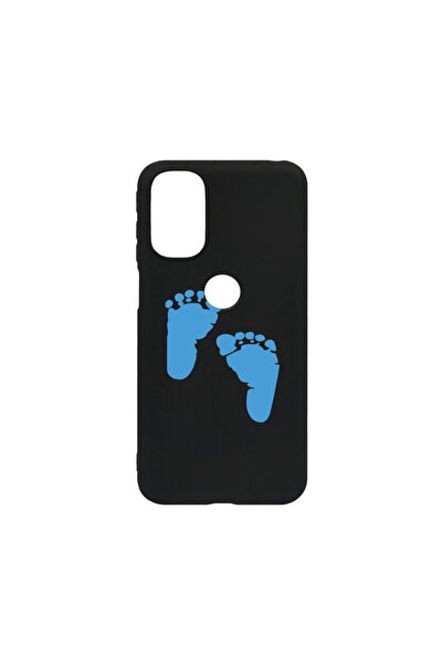 bestcase Тънък силиконов калъф 0.8ММ, съвместим с Motorola Moto G41, с щампа ...