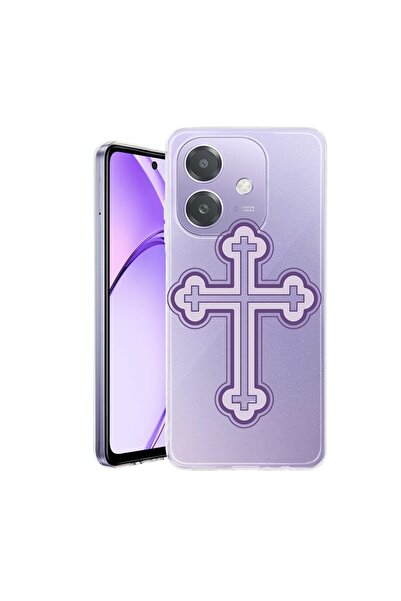 bestcase Husa pentru OPPO A40 / A40M, BestCase¬Æ Clear Silicon 2MM, Purple Cr...