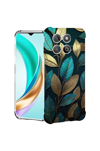 bestcase Θήκη συμβατή με Honor X8C, Αντικραδασμική 1.5MM, Χρυσά Φτερά, Προστα...