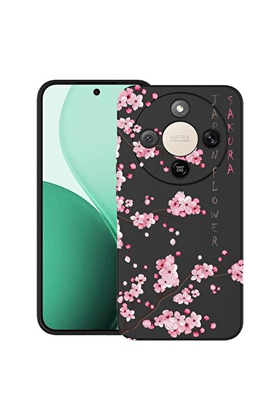 bestcase ¬Æ Husa TPU Ultra Slim Compatibila cu Honor Magic8 Lite, Cherry Blos...
