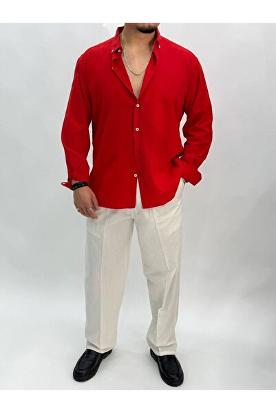 BYATA MENS STYLE Men's Oversize Summer Shirt