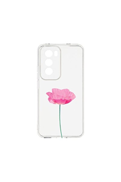 bestcase ¬Æ Husa Clear Silicon 2MM, Compatibila Cu OPPO Reno12 5G, Rose - Pas...