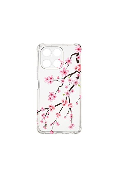 bestcase ¬Æ Husa pentru Honor 200 Smart, Anti Shock 1.5MM, Japan Cherry tree,...