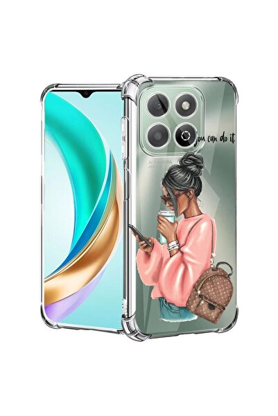 bestcase ¬Æ Husa compatibila Honor X8C, Anti Shock 1.5MM, Shopping Girl, Prot...